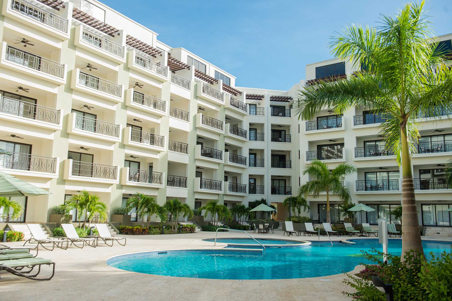The pool area is the ultimate location to relax and to enjoy