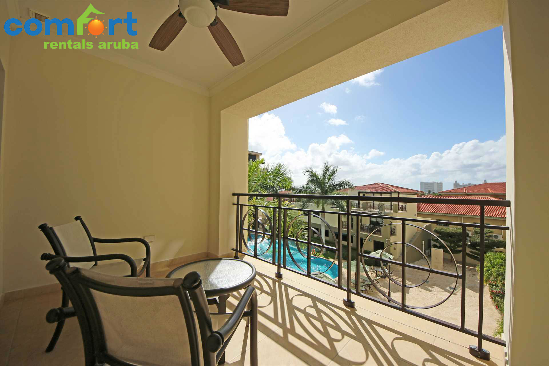 Enjoy sunny days out on you balcony