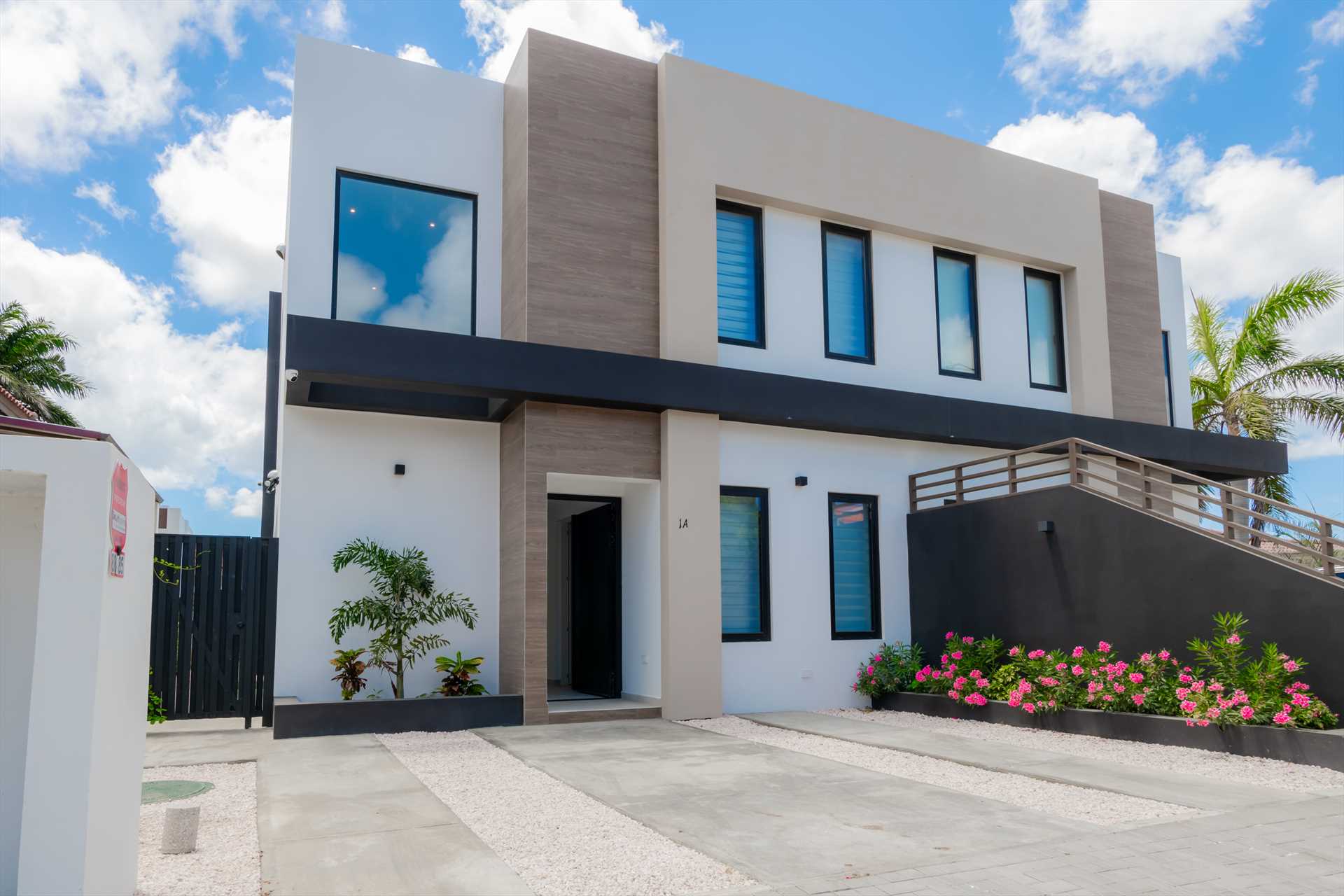Indulge in this newly built 2-level vacation home with free parking